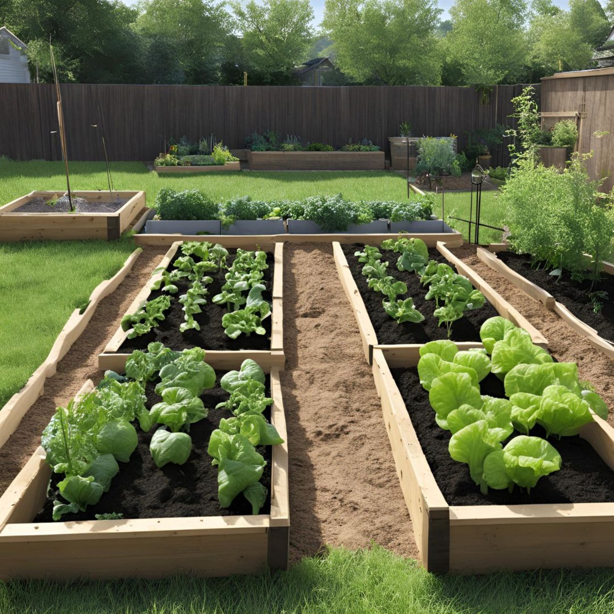 small sustainable vegetable garden