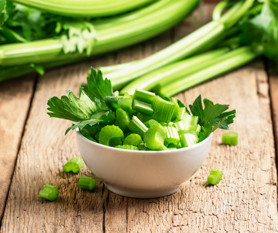 how to harvest celery